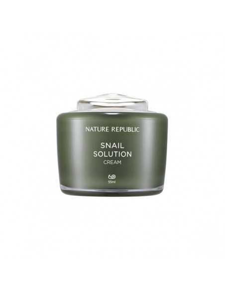 [ Nature Republic ] Snail Solution Cream 55ml