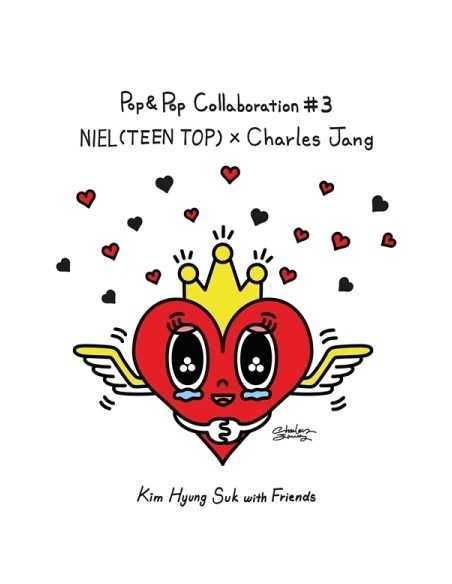 KIM HYUNG SUK WITH FRIENDS POP & POP COLLABORATION 3 NIEL (TEEN TOP) X CHARLES JANG CD