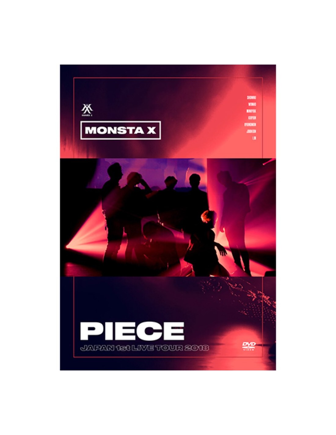 Japanese Edition] MONSTA X Japan 1st Live Tour 2018 "PIECE" DVD