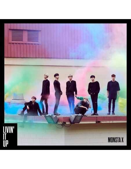 [Japanese Edition] MONSTA X - Livin' It Up(1st Limited Edition A Ver.) CD + DVD