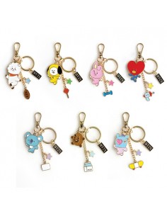 [BT21] BTS Monopoly Collaboration - Metal Keyring