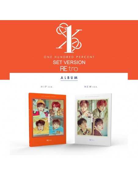 [SET] 100% 6th Mini Album - RE:tro (SET ver.) 2CD