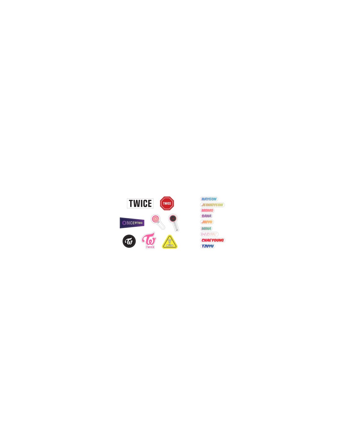 Twice World Tour 2019 Lights Goods Candybong Z Pouch Deco Sticker