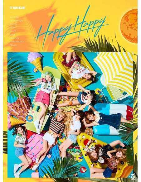 [Japanese Edition] TWICE - HAPPY HAPPY (1st Limited Edition ver.A) CD + DVD