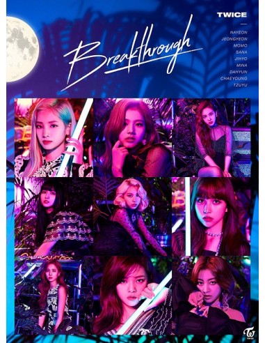 [Japanese Edition] TWICE - Breakthrough (1st Limited Edition ver.B) CD + DVD