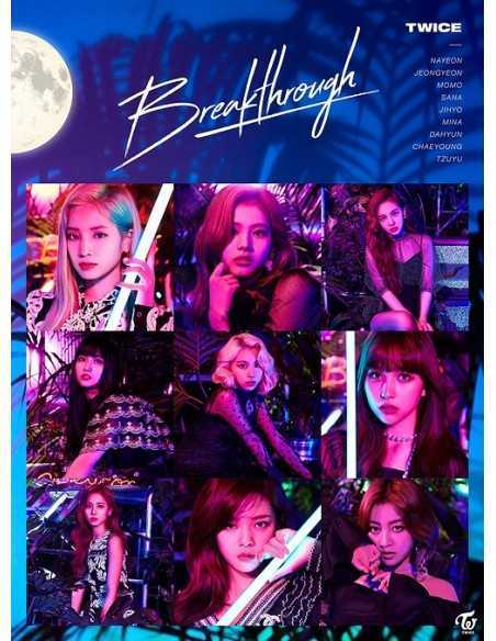 [Japanese Edition] TWICE - Breakthrough (1st Limited Edition ver.B) CD + DVD