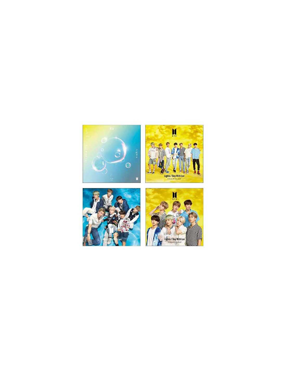 [SET] [Japanese Edition] BTS. Lights Boy With Luv 4