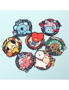 [BT21] BTS Bytori Collaboration - Travel Sticker SET