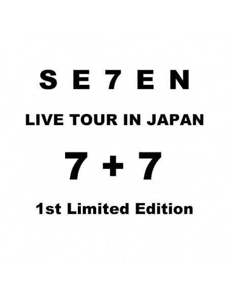 [Japanese Edition] SE7EN LIVE TOUR IN JAPAN 7+7 (1st Limited Edition) DVD