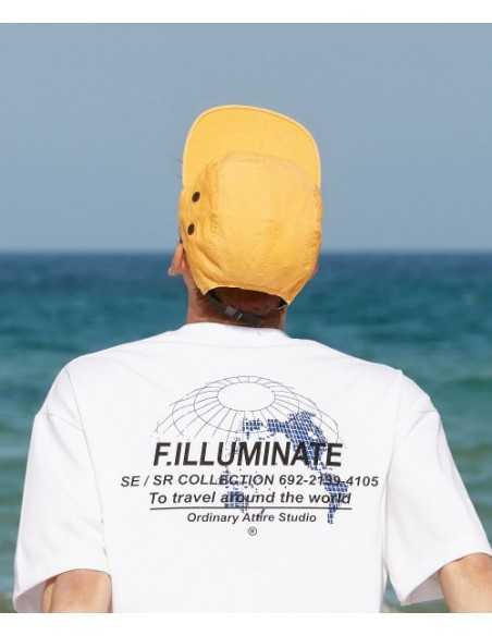 [S383] Unisex Overfit Earthnet Logo Tee (Monsta-X Joohun)