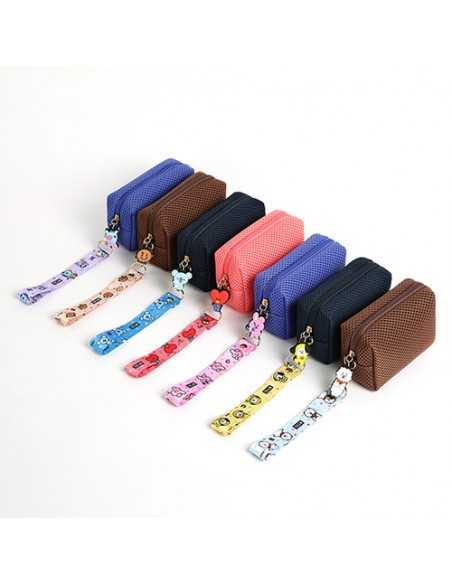 [BT21] BT21 X Monopoly Collaboration - Airmesh Pouch [Mini Pouch]