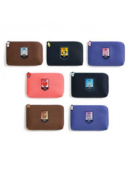 [BT21] BT21 X Monopoly Collaboration - Airmesh Pouch [Cable Pouch]