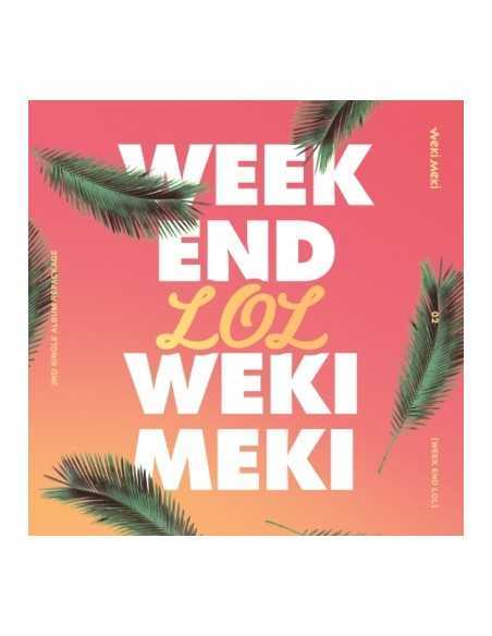 Weki Meki 2nd Single Album Repackage - WEEK END LOL CD