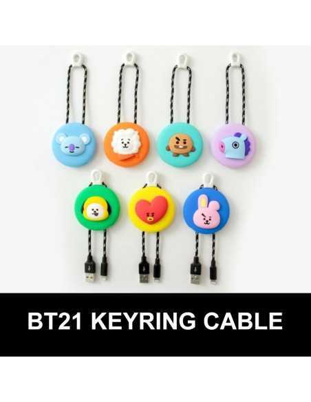 [BT21] BTS Keyring Cable (iPhone)