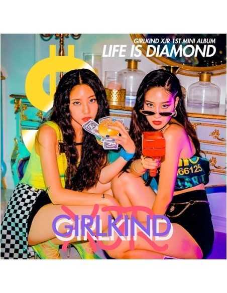 GIRLKIND XJR 1st Mini Album - LIFE IS DIAMOND CD