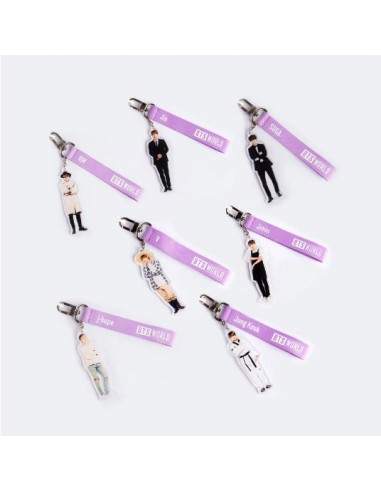 BTS World j-Hope Strap Keyring BTS World Official Merchandise 