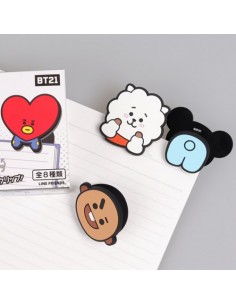 [BT21] BTS Bytori Collaboration - Rubber Clip (Random)