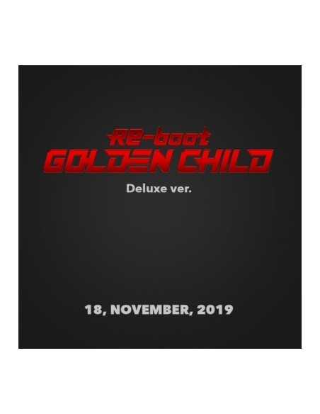 Golden Child 1st Album - Re-boot (Deluxe Ver.) CD + Poster