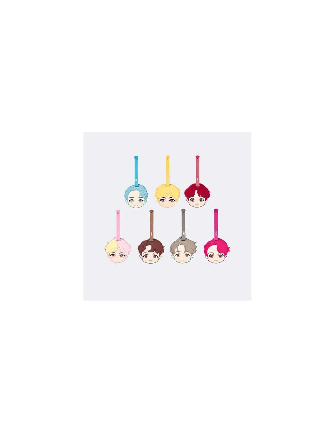 character luggage tags