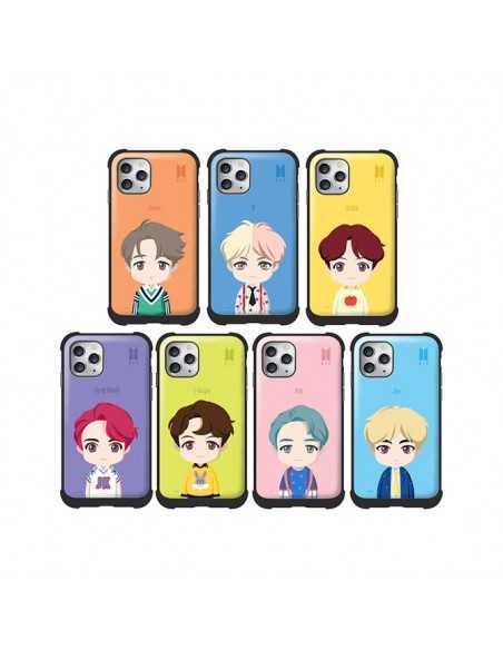 BTS CHARACTER Goods - UPPER BODY VOLUME BUMPER SLIDE Case for iPhone