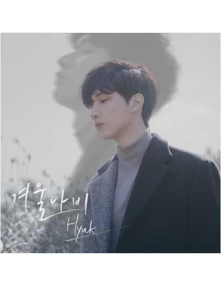 HYUK 1st Mini Album - Winter Butterfly (겨울나비) CD + Poster
