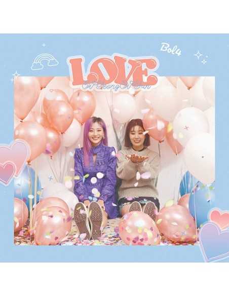 [Japanese Edition] BOLBBALGAN4 1st Single Album - LOVE (1st Limited Edition) CD + DVD