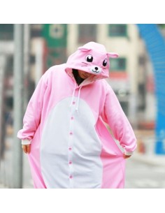 [PJA39] SHINEE Animal Pajamas - Pink Mouse