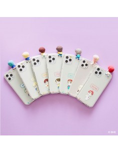 BTS TinyTAN Goods - Figure Clear Jelly Case [Speech...