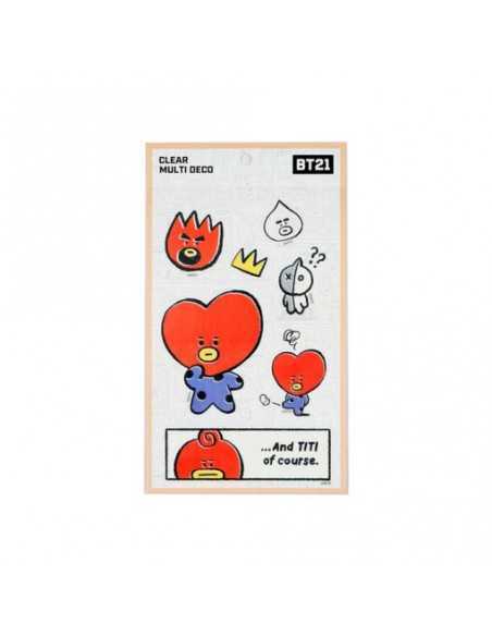 [BT21] BTS Line Friends Collaboration - Multi Deco Sticker