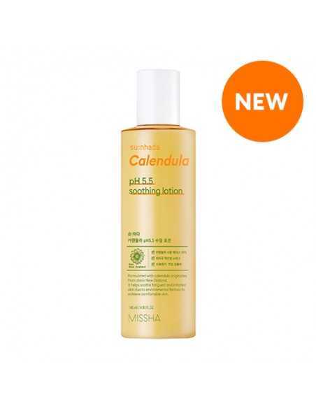 [MISSHA] Sunhada Calendula pH5.5 Soothing Lotion 145ml