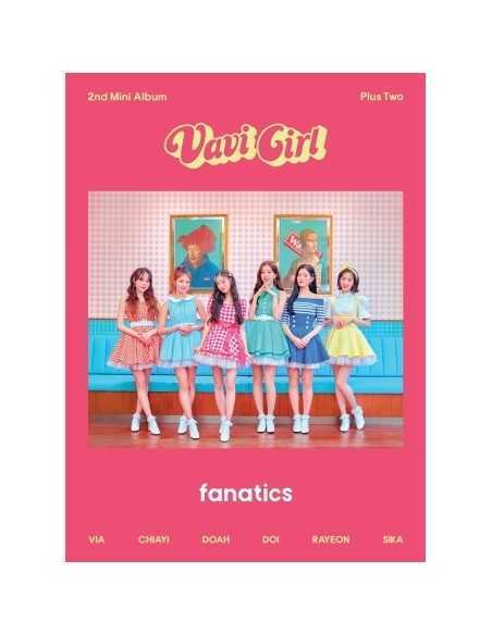 FANATICS 2nd Mini Album - PLUS TWO CD