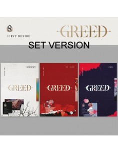[SET] Kim Woo Seok 1st Desire - GREED (SET Ver.) 3CD