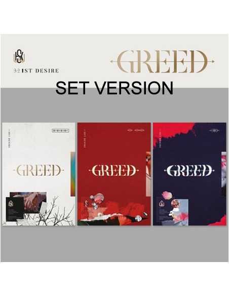 [SET] Kim Woo Seok 1st Desire - GREED (SET Ver.) 3CD