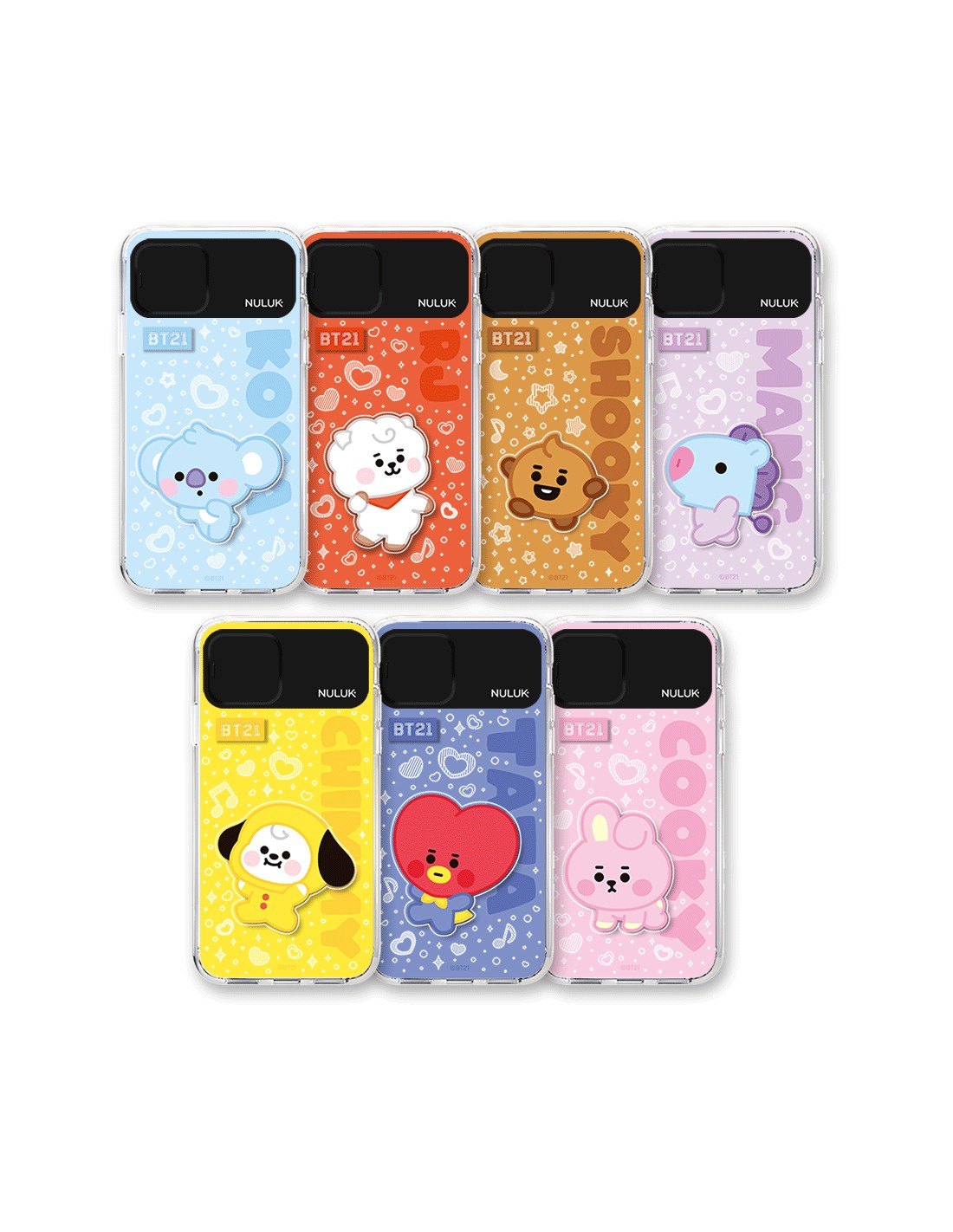 bt21 light up plush