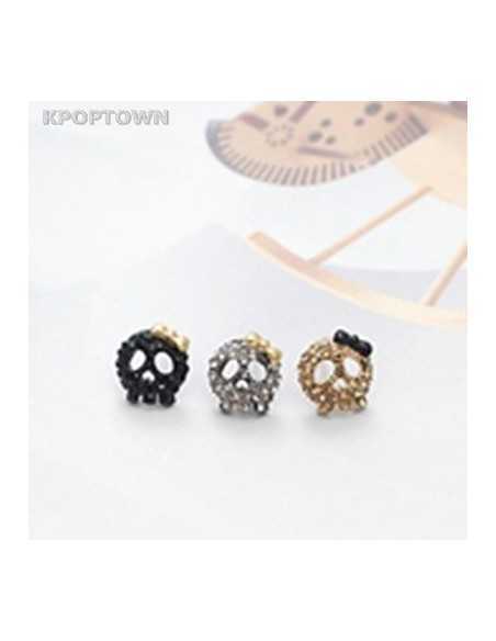 [GS10]Girlish Beauty Skull Earring