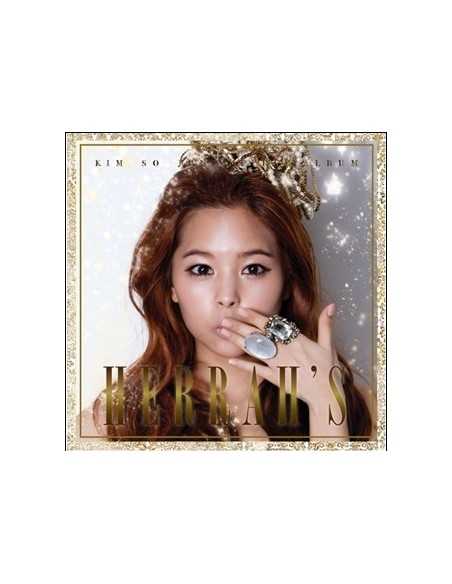 Kim So Jung Single Album Herrah's CD + Poster