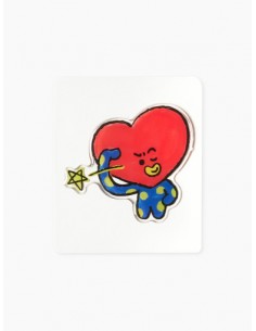 [BT21] BTS Line Friends Collaboration - Epoxy Sticker 2