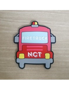 NCT127 Stationery Portable Mirror - FIRE TRUCK Version
