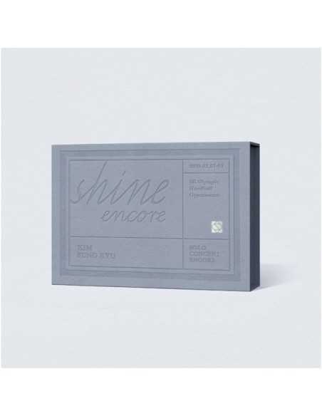 KIM SUNG KYU SOLO CONCERT [SHINE ENCORE] KIT VIDEO