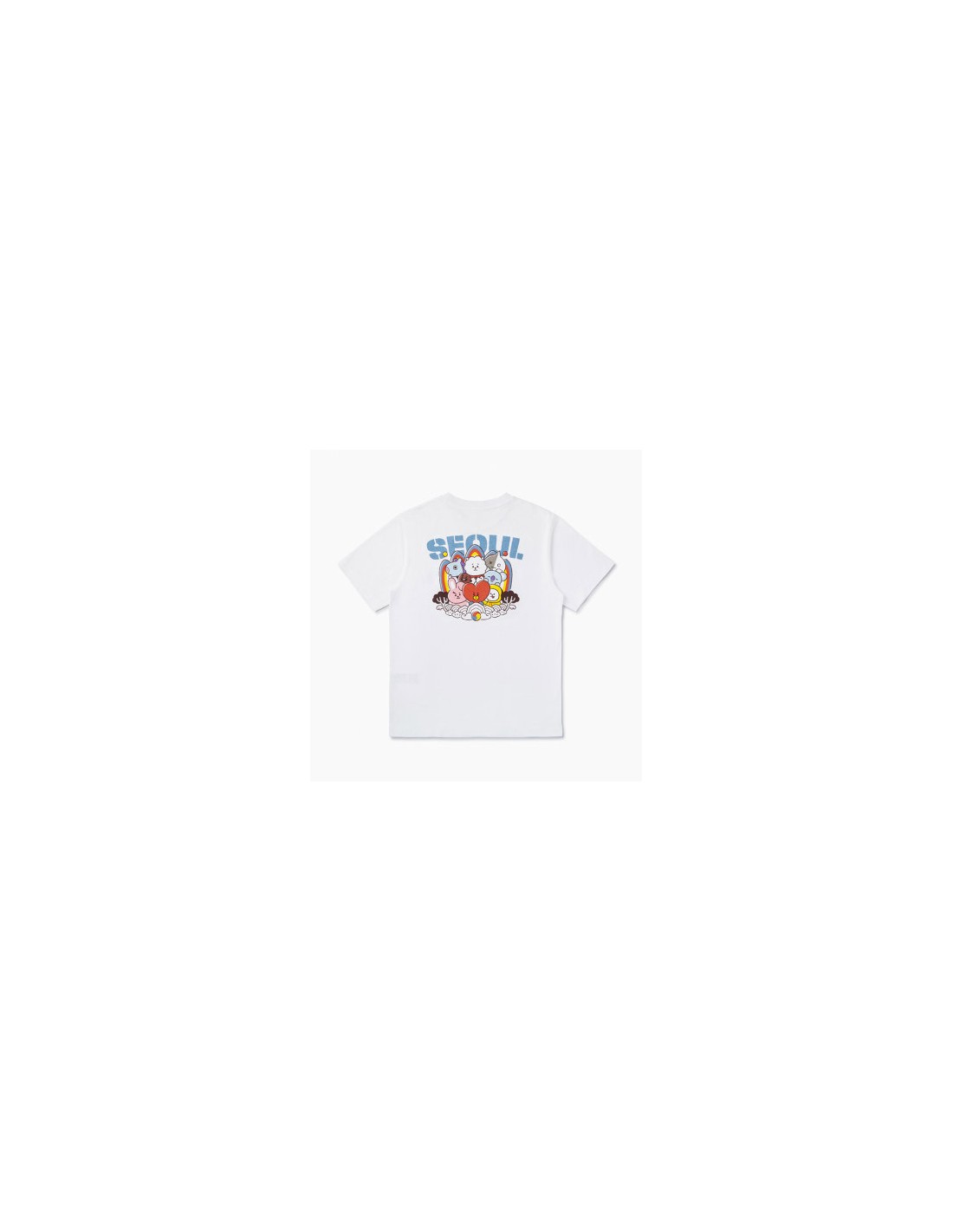 [BT21] BTS. Line Friends Collaboration - City Edition Seoul T-Shirt