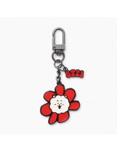 [BT21] BTS Line Friends Collaboration - Flower Metal Keyring
