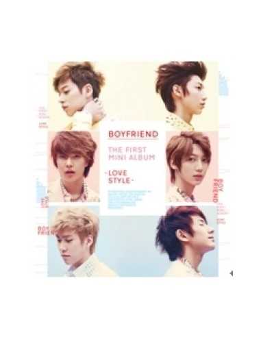 Boyfriend 1st Mini Album Love Style Special Edition CD + Poster