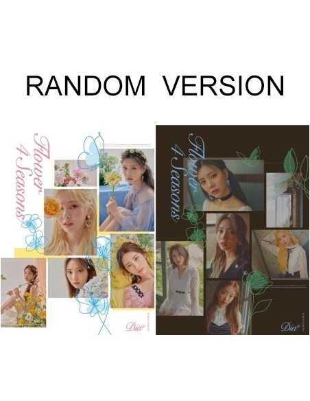 DIA 6th Mini Album - Flower 4 Seasons (Random ver.) CD