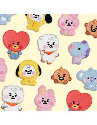 bt21 bt21 x monopoly collaboration baby wappen badge s