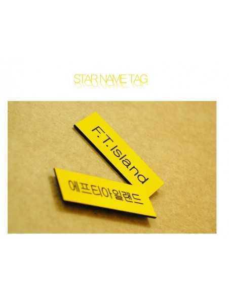STAR Name Tag Badge of Ftisland