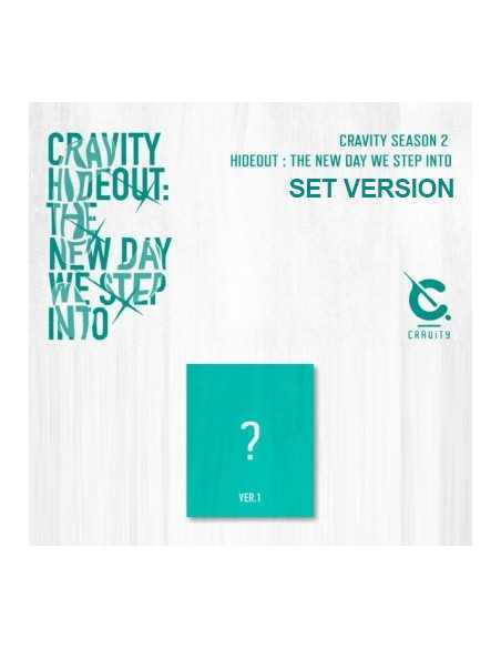 CRAVITY SEASON2 - HIDEOUT : THE NEW DAY WE STEP INTO (Ver.1) CD + Poster