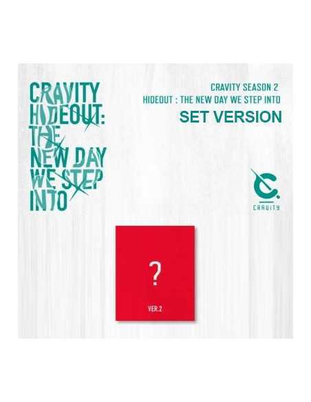 CRAVITY SEASON2 - HIDEOUT : THE NEW DAY WE STEP INTO (Ver.2) CD + Poster