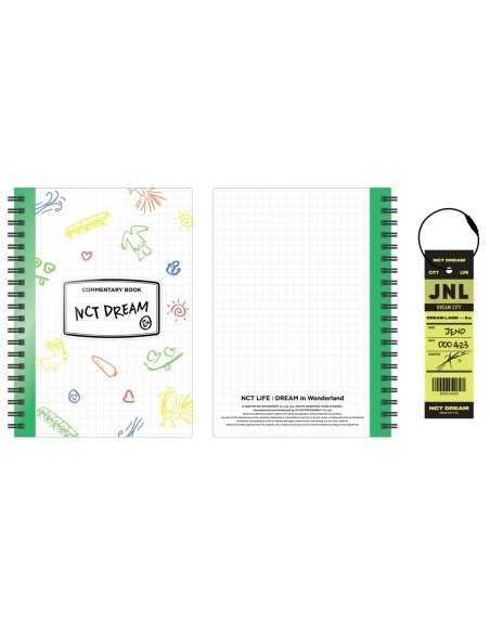 NCT DREAM NCT LIFE : DREAM IN WONDERLAND - Commentary Book + Luggage Tag Set