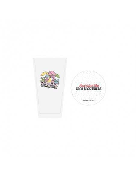 Red Velvet TROLLS POP-UP STORE - GLASS + COASTER SET