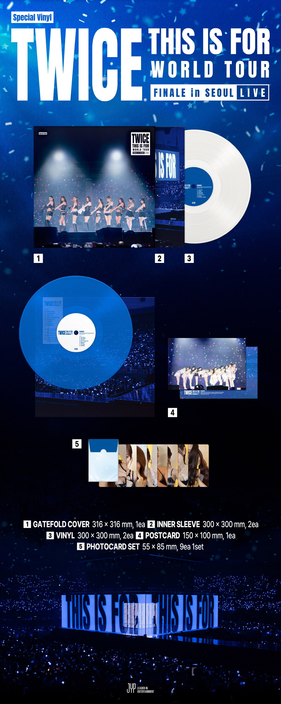 TWICE THIS IS FOR フィナーレ ソウルコン 特典 コンプリート LP] TWICE [THIS IS FOR] WORLD TOUR FINALE IN SEOUL - LIVE (SPECIAL